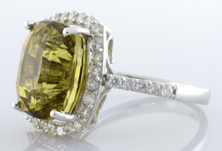 Buy 925 Silver Yellow Sapphire Women's Ring Charming Pyramid 4 mm | GLAMIRA  Jewelry
