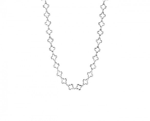 14K White Gold 17-inch 7ctw Diamond Necklace | Shin Brothers Jewelers Inc.