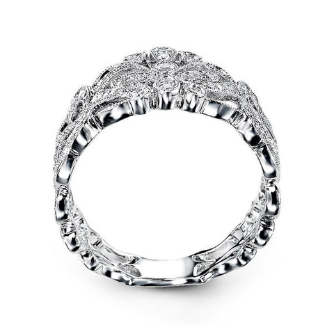 18KW Diamond Fashion Band 0.36 ctw