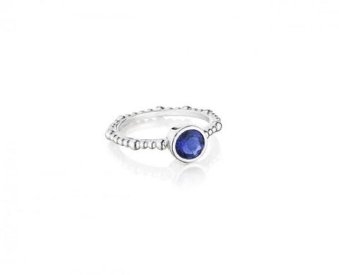 Iolite Sparkler Ring in Sterling Silver